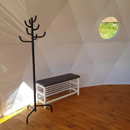 Luxury tent Energy Glamp Miedzybrodzie Bialskie