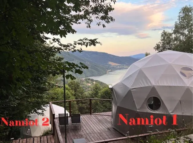 Energy Glamp Luxusní stan Międzybrodzie Bialskie